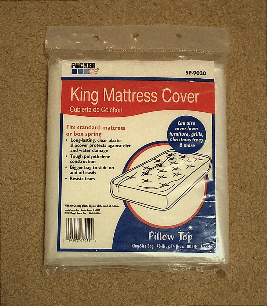 NEW 78x14x100 KING MATTRESS COVER, also for Christmas Trees, Furniture, Grills,+