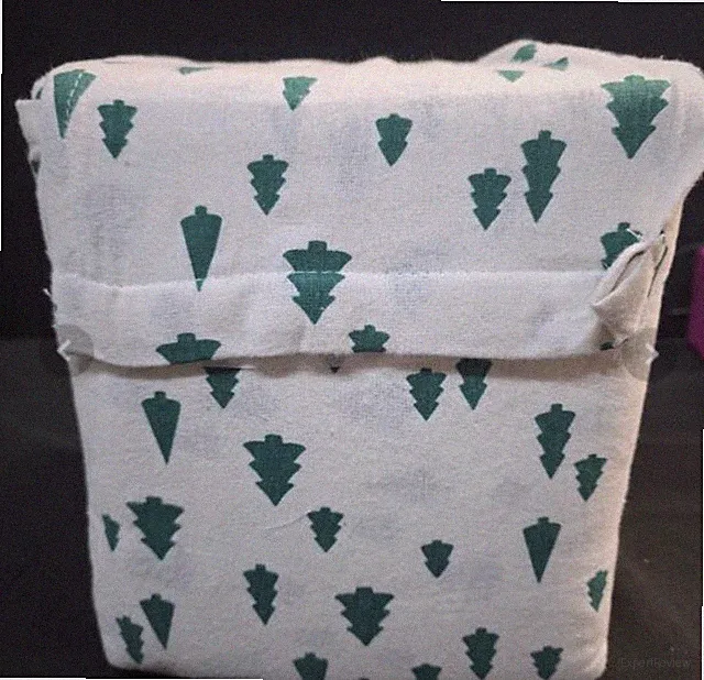 Queen Sheet Set Cotton Christmas Trees Holiday Machine Washable